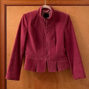 The Limited Women's Blazer in Deep Pink